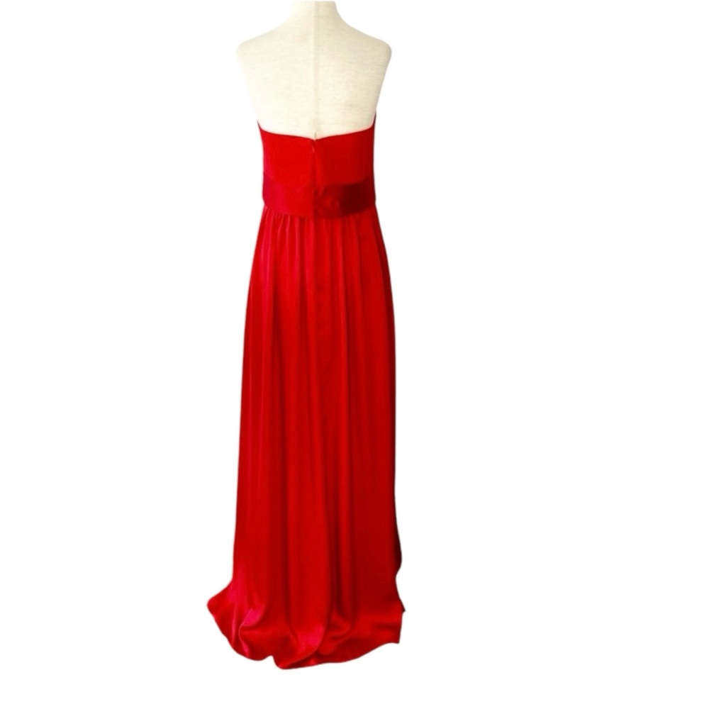 NWT Vera Wang White Label Maxi Strapless Dress - Picture 7 of 14